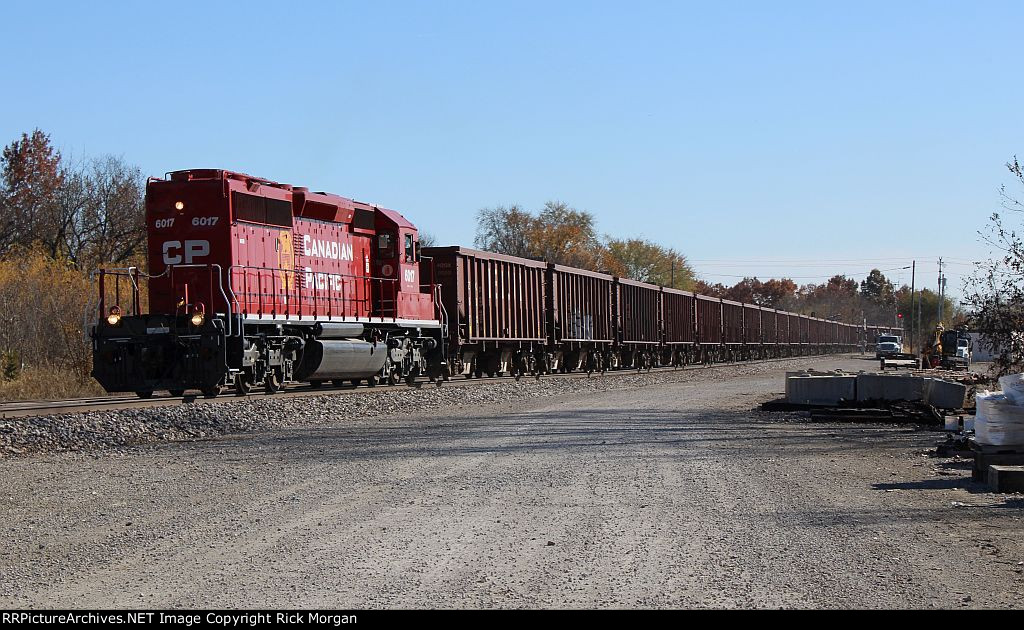 CP Ballast Train at Chillicothe